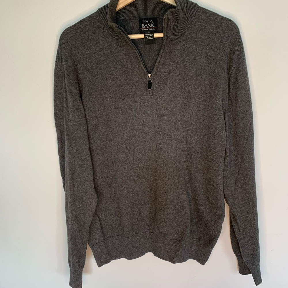 Jos. A. Bank gray sweater